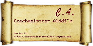 Czechmeiszter Aldán névjegykártya
